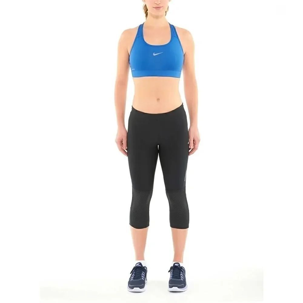 Nike Womens Tech Running Capris Size Small Cropped - Picture 2 of 10